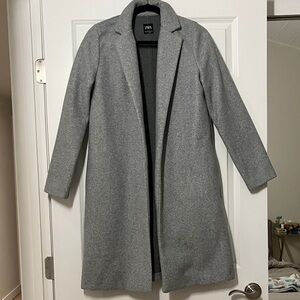 Zara Women's Classic Gray Overcoat